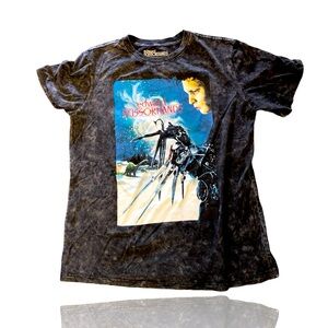 Edward Scissorhands Official Vintage Style T-Shirt: Adult Unisex Large: Burton